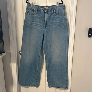 Madewell Blue Denim Trousers
